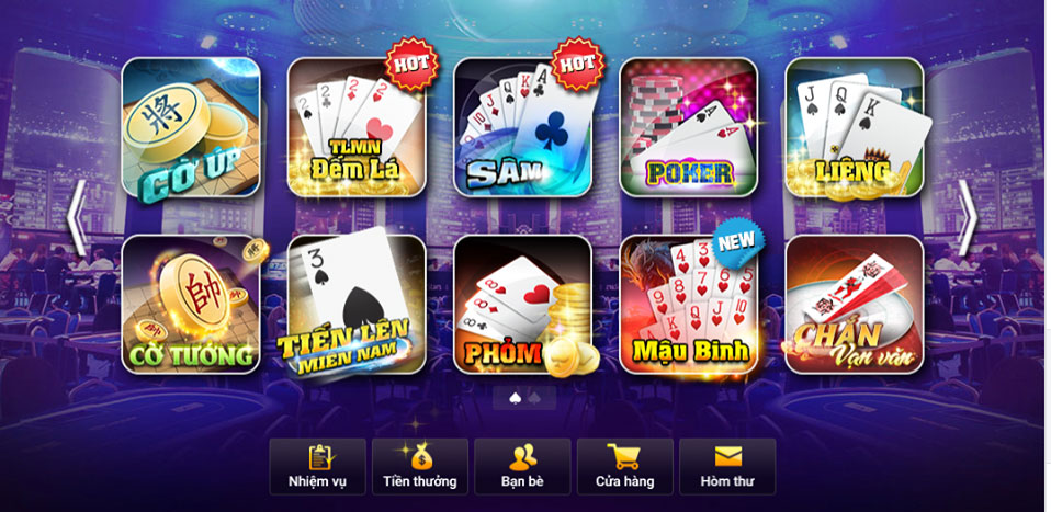 Game bài đổi thưởng siêu hấp dẫn chỉ có tại 77bet